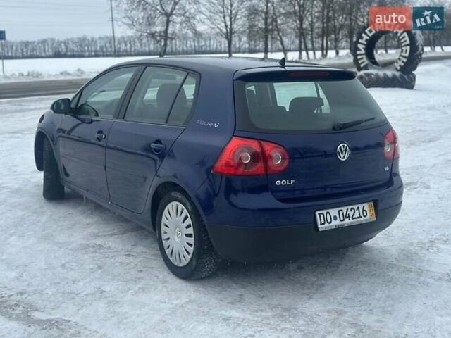 Синій Фольксваген Гольф, об'ємом двигуна 1.6 л та пробігом 220 тис. км за 6550 $, фото 6 на Automoto.ua