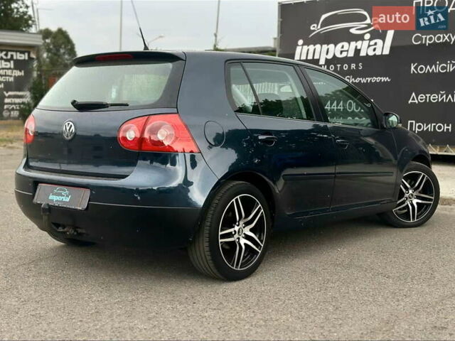 Синий Фольксваген Гольф, объемом двигателя 1.4 л и пробегом 210 тыс. км за 6600 $, фото 3 на Automoto.ua