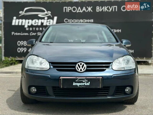 Синий Фольксваген Гольф, объемом двигателя 1.4 л и пробегом 210 тыс. км за 6600 $, фото 1 на Automoto.ua