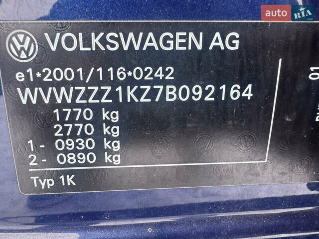 Синій Фольксваген Гольф, об'ємом двигуна 1.4 л та пробігом 240 тис. км за 5790 $, фото 45 на Automoto.ua