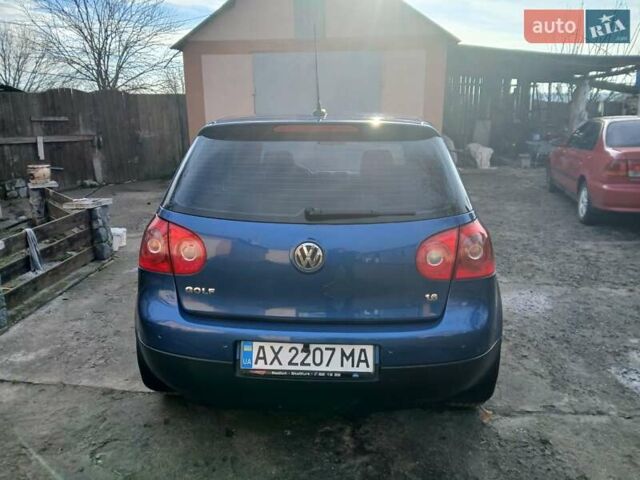 Синий Фольксваген Гольф, объемом двигателя 1.6 л и пробегом 198 тыс. км за 6500 $, фото 6 на Automoto.ua