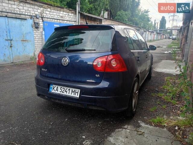 Синій Фольксваген Гольф, об'ємом двигуна 1.6 л та пробігом 204 тис. км за 5500 $, фото 1 на Automoto.ua