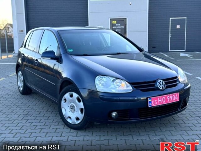 Синий Фольксваген Гольф, объемом двигателя 1.4 л и пробегом 185 тыс. км за 5650 $, фото 2 на Automoto.ua