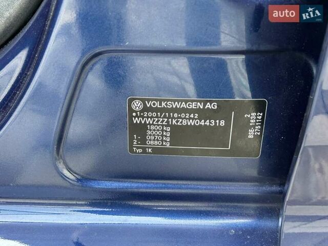 Синий Фольксваген Гольф, объемом двигателя 1.6 л и пробегом 231 тыс. км за 5700 $, фото 34 на Automoto.ua
