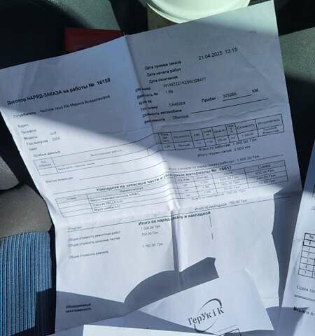 Синій Фольксваген Гольф, об'ємом двигуна 1.6 л та пробігом 330 тис. км за 6900 $, фото 41 на Automoto.ua