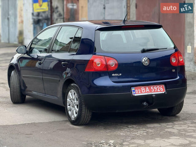 Синий Фольксваген Гольф, объемом двигателя 1.6 л и пробегом 161 тыс. км за 6400 $, фото 5 на Automoto.ua