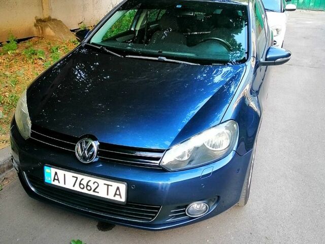 Синий Фольксваген Гольф, объемом двигателя 1.4 л и пробегом 190 тыс. км за 7700 $, фото 5 на Automoto.ua