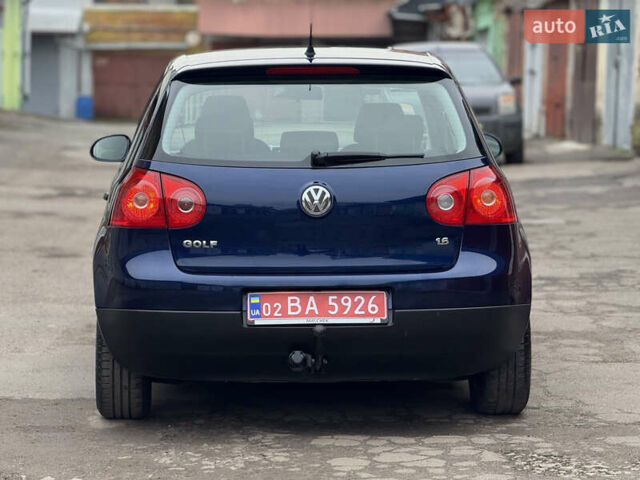 Синий Фольксваген Гольф, объемом двигателя 1.6 л и пробегом 161 тыс. км за 6400 $, фото 4 на Automoto.ua