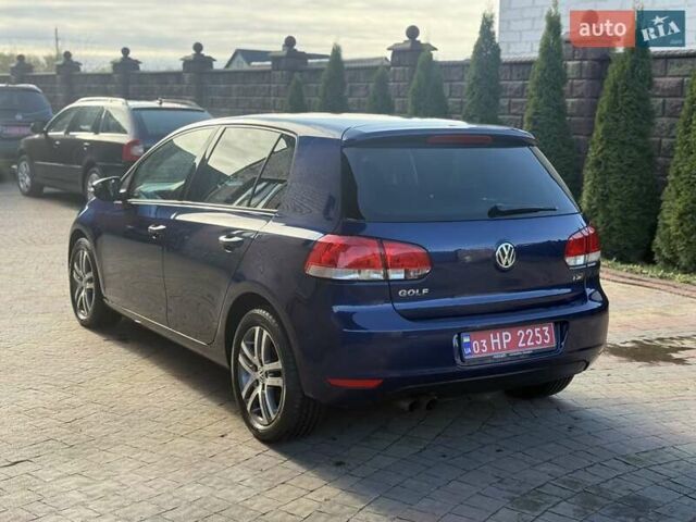 Синий Фольксваген Гольф, объемом двигателя 1.4 л и пробегом 192 тыс. км за 8200 $, фото 10 на Automoto.ua