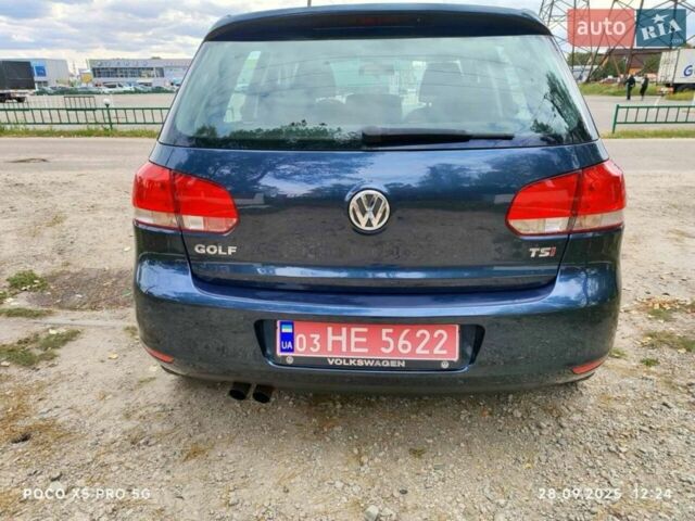 Синий Фольксваген Гольф, объемом двигателя 1.4 л и пробегом 245 тыс. км за 7400 $, фото 2 на Automoto.ua