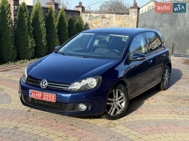 Синий Фольксваген Гольф, объемом двигателя 1.4 л и пробегом 192 тыс. км за 8200 $, фото 2 на Automoto.ua