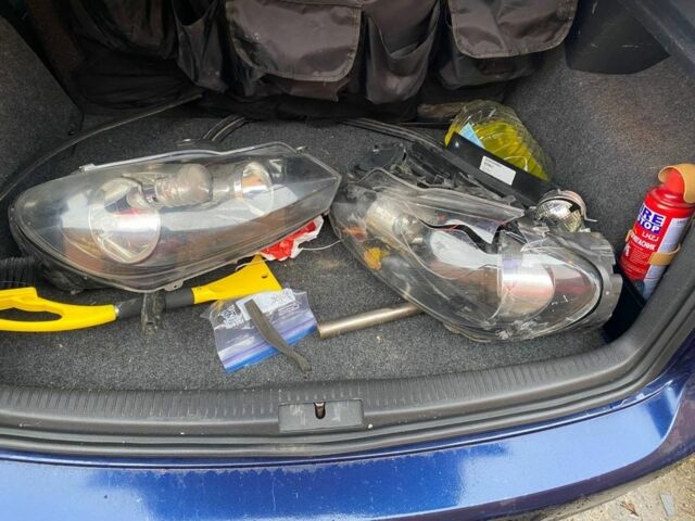 Синий Фольксваген Гольф, объемом двигателя 1.6 л и пробегом 175 тыс. км за 4600 $, фото 6 на Automoto.ua