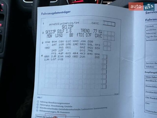Синій Фольксваген Гольф, об'ємом двигуна 1.6 л та пробігом 173 тис. км за 9999 $, фото 42 на Automoto.ua