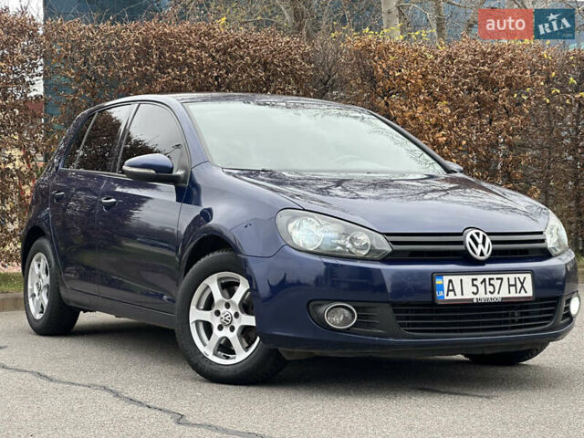 Синий Фольксваген Гольф, объемом двигателя 1.6 л и пробегом 157 тыс. км за 7200 $, фото 1 на Automoto.ua