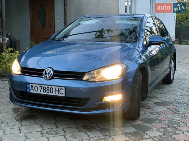 Синий Фольксваген Гольф, объемом двигателя 1.4 л и пробегом 192 тыс. км за 9850 $, фото 1 на Automoto.ua