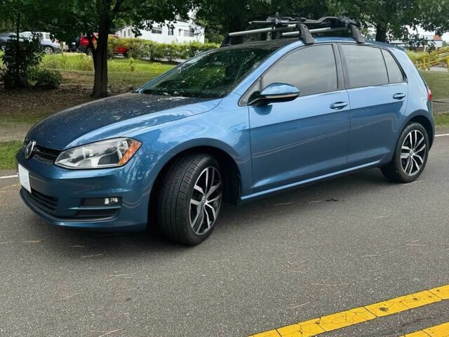 Синий Фольксваген Гольф, объемом двигателя 1.8 л и пробегом 70 тыс. км за 4000 $, фото 2 на Automoto.ua