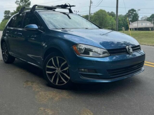 Синий Фольксваген Гольф, объемом двигателя 1.8 л и пробегом 74 тыс. км за 8100 $, фото 1 на Automoto.ua