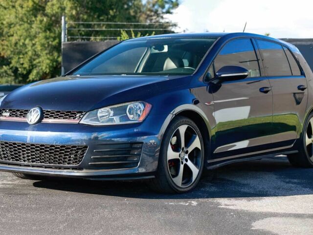 Синий Фольксваген Гольф, объемом двигателя 2 л и пробегом 74 тыс. км за 9100 $, фото 2 на Automoto.ua