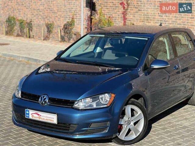 Синий Фольксваген Гольф, объемом двигателя 1.8 л и пробегом 158 тыс. км за 12900 $, фото 2 на Automoto.ua