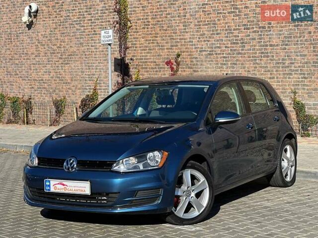 Синий Фольксваген Гольф, объемом двигателя 1.8 л и пробегом 158 тыс. км за 12900 $, фото 1 на Automoto.ua