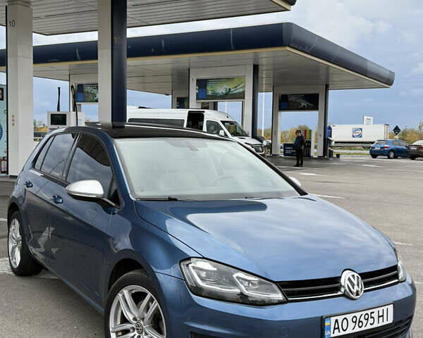 Синий Фольксваген Гольф, объемом двигателя 1.8 л и пробегом 154 тыс. км за 12700 $, фото 1 на Automoto.ua