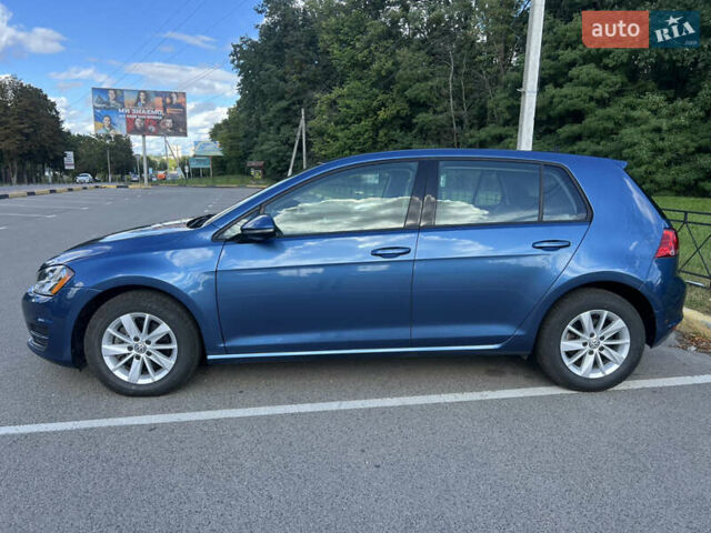 Синий Фольксваген Гольф, объемом двигателя 1.8 л и пробегом 90 тыс. км за 12500 $, фото 2 на Automoto.ua
