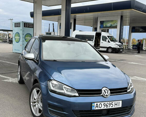 Синий Фольксваген Гольф, объемом двигателя 1.8 л и пробегом 154 тыс. км за 12700 $, фото 4 на Automoto.ua