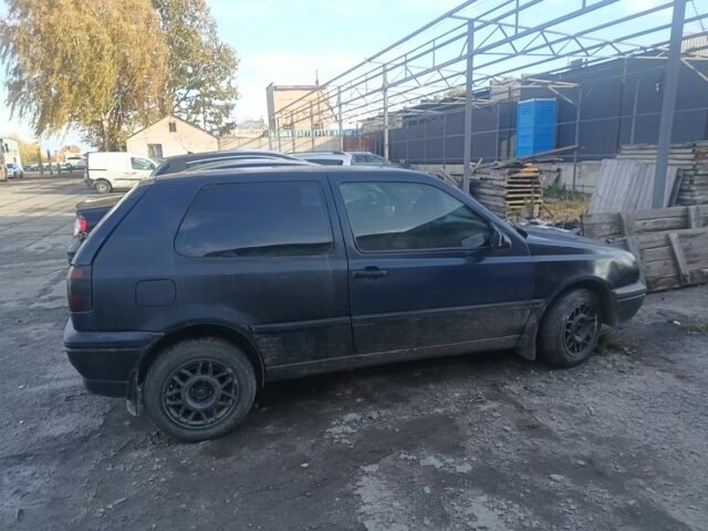 Синий Фольксваген Гольф, объемом двигателя 1.4 л и пробегом 123 тыс. км за 1000 $, фото 1 на Automoto.ua