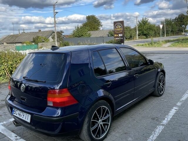 Синий Фольксваген Гольф, объемом двигателя 1.4 л и пробегом 250 тыс. км за 3100 $, фото 4 на Automoto.ua