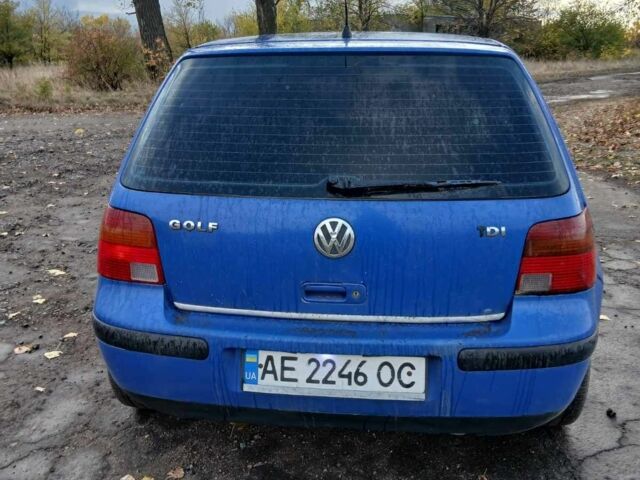 Синій Фольксваген Гольф, об'ємом двигуна 1.9 л та пробігом 320 тис. км за 3700 $, фото 2 на Automoto.ua