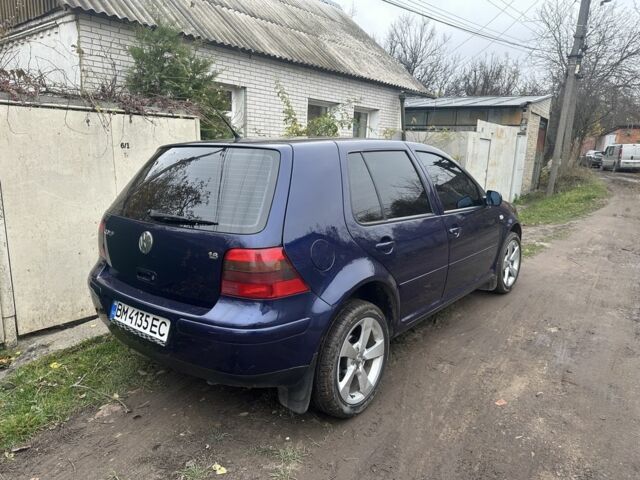 Синий Фольксваген Гольф, объемом двигателя 1.6 л и пробегом 235 тыс. км за 4350 $, фото 1 на Automoto.ua