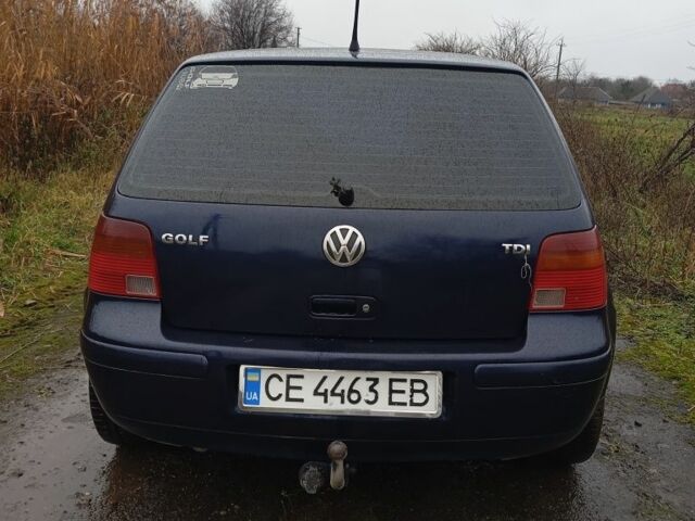 Синий Фольксваген Гольф, объемом двигателя 1.9 л и пробегом 360 тыс. км за 4200 $, фото 3 на Automoto.ua