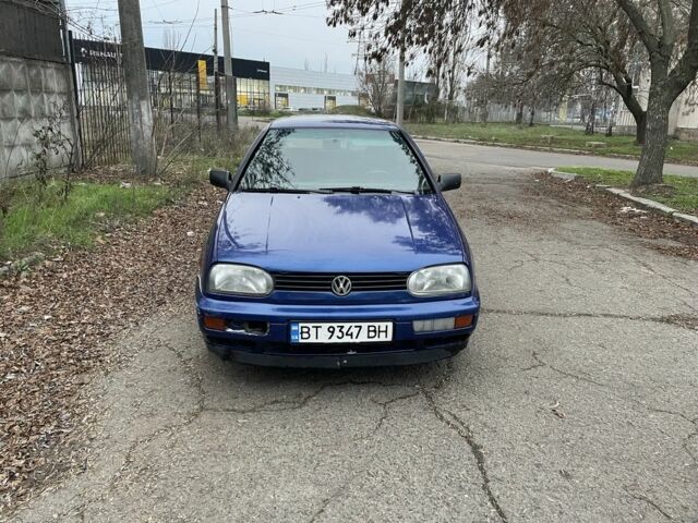 Синій Фольксваген Гольф, об'ємом двигуна 1.9 л та пробігом 200 тис. км за 1900 $, фото 1 на Automoto.ua