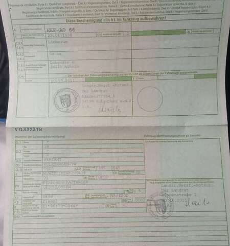 Синий Фольксваген Гольф, объемом двигателя 1.9 л и пробегом 400 тыс. км за 830 $, фото 4 на Automoto.ua