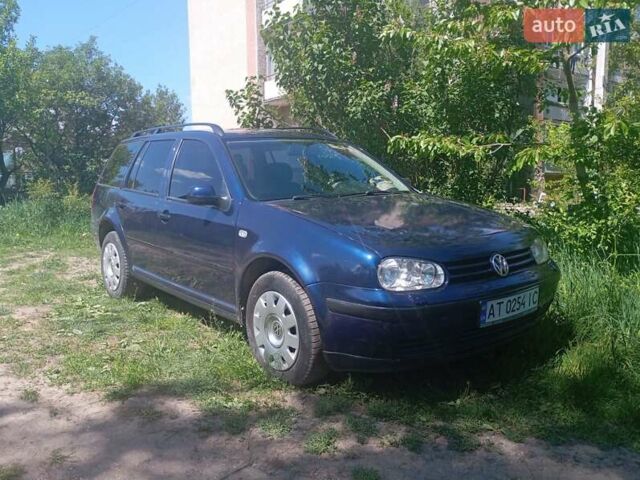 Синий Фольксваген Гольф, объемом двигателя 1.6 л и пробегом 289 тыс. км за 3450 $, фото 1 на Automoto.ua