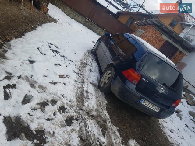 Синий Фольксваген Гольф, объемом двигателя 1.4 л и пробегом 100 тыс. км за 3500 $, фото 1 на Automoto.ua