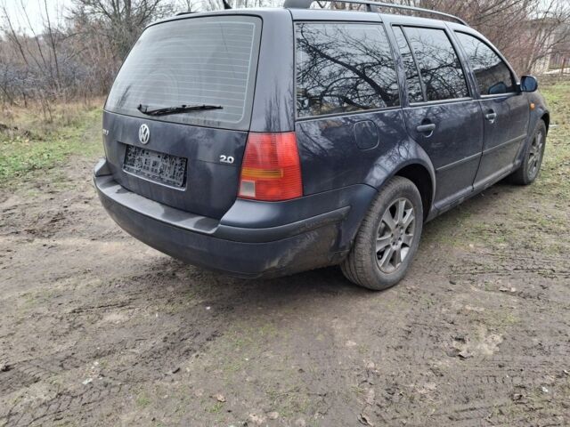 Синій Фольксваген Гольф, об'ємом двигуна 2 л та пробігом 218 тис. км за 2400 $, фото 1 на Automoto.ua