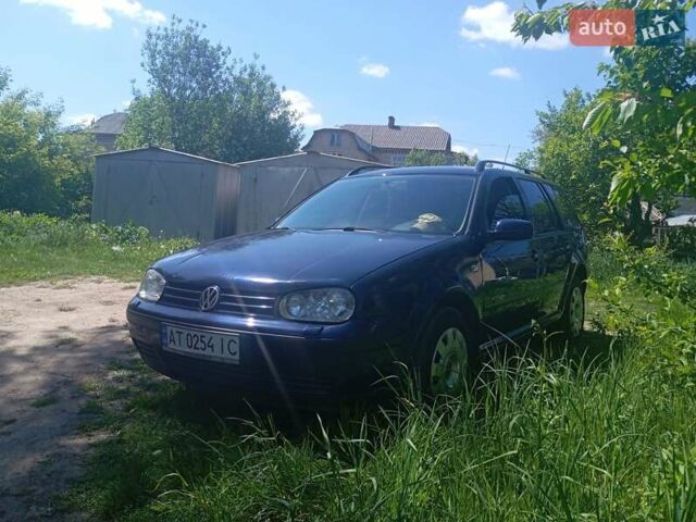 Синий Фольксваген Гольф, объемом двигателя 1.6 л и пробегом 289 тыс. км за 3450 $, фото 3 на Automoto.ua