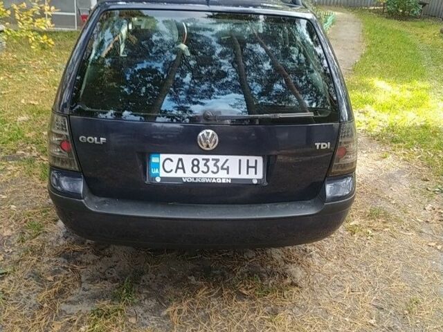 Синий Фольксваген Гольф, объемом двигателя 1.9 л и пробегом 280 тыс. км за 3400 $, фото 1 на Automoto.ua