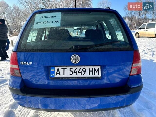 Синий Фольксваген Гольф, объемом двигателя 1.6 л и пробегом 251 тыс. км за 4300 $, фото 7 на Automoto.ua