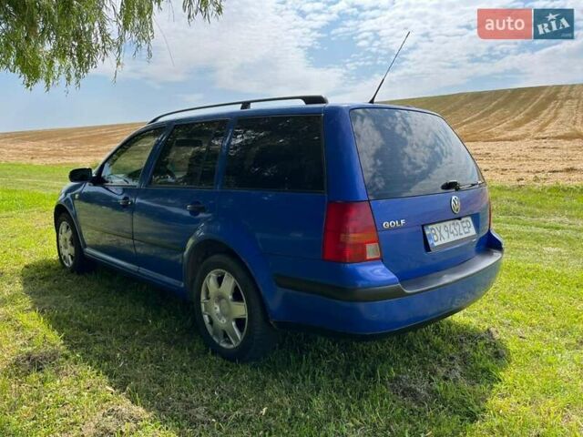 Синий Фольксваген Гольф, объемом двигателя 1.39 л и пробегом 355 тыс. км за 3300 $, фото 5 на Automoto.ua