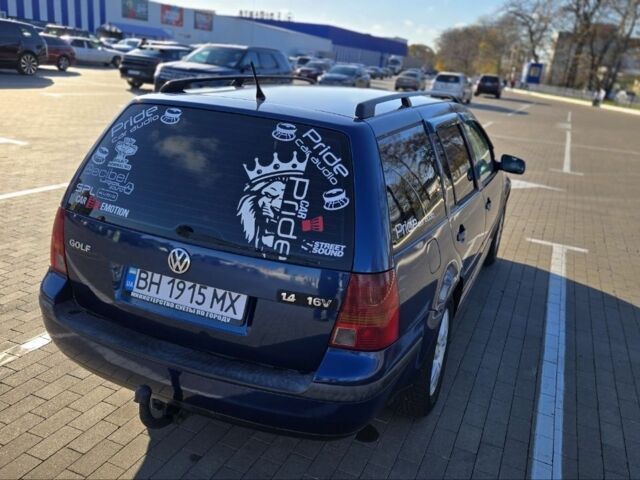 Синий Фольксваген Гольф, объемом двигателя 1.4 л и пробегом 416 тыс. км за 5300 $, фото 1 на Automoto.ua