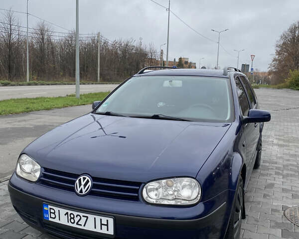 Синий Фольксваген Гольф, объемом двигателя 1.6 л и пробегом 285 тыс. км за 4500 $, фото 3 на Automoto.ua