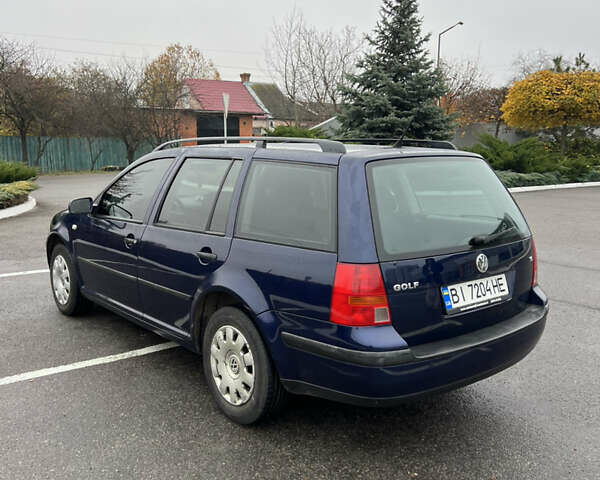 Синий Фольксваген Гольф, объемом двигателя 1.6 л и пробегом 275 тыс. км за 4200 $, фото 3 на Automoto.ua