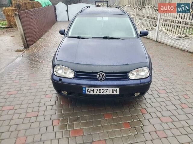 Синий Фольксваген Гольф, объемом двигателя 1.9 л и пробегом 380 тыс. км за 4000 $, фото 7 на Automoto.ua