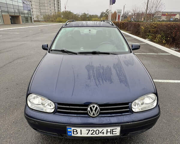 Синий Фольксваген Гольф, объемом двигателя 1.6 л и пробегом 275 тыс. км за 4200 $, фото 4 на Automoto.ua
