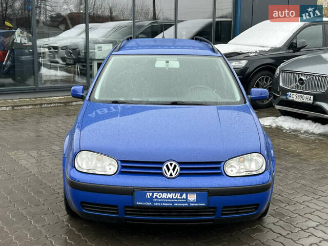 Синій Фольксваген Гольф, об'ємом двигуна 1.6 л та пробігом 248 тис. км за 4790 $, фото 4 на Automoto.ua