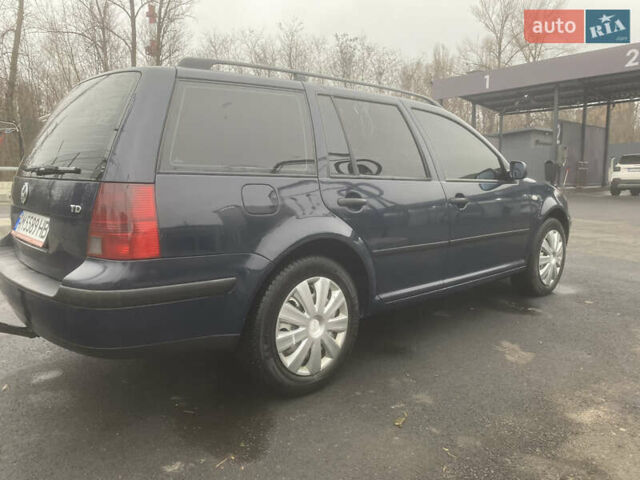 Синий Фольксваген Гольф, объемом двигателя 1.9 л и пробегом 443 тыс. км за 3550 $, фото 5 на Automoto.ua