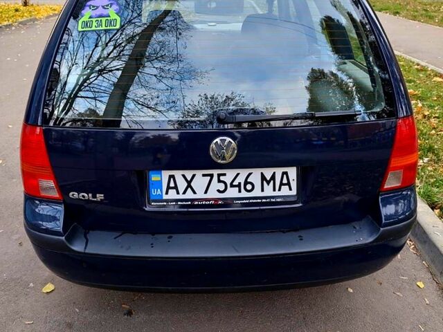 Синий Фольксваген Гольф, объемом двигателя 1.4 л и пробегом 230 тыс. км за 4800 $, фото 8 на Automoto.ua