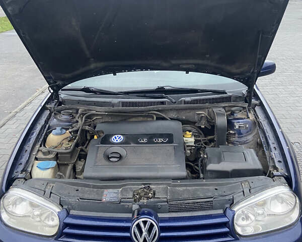 Синий Фольксваген Гольф, объемом двигателя 1.6 л и пробегом 285 тыс. км за 4500 $, фото 12 на Automoto.ua